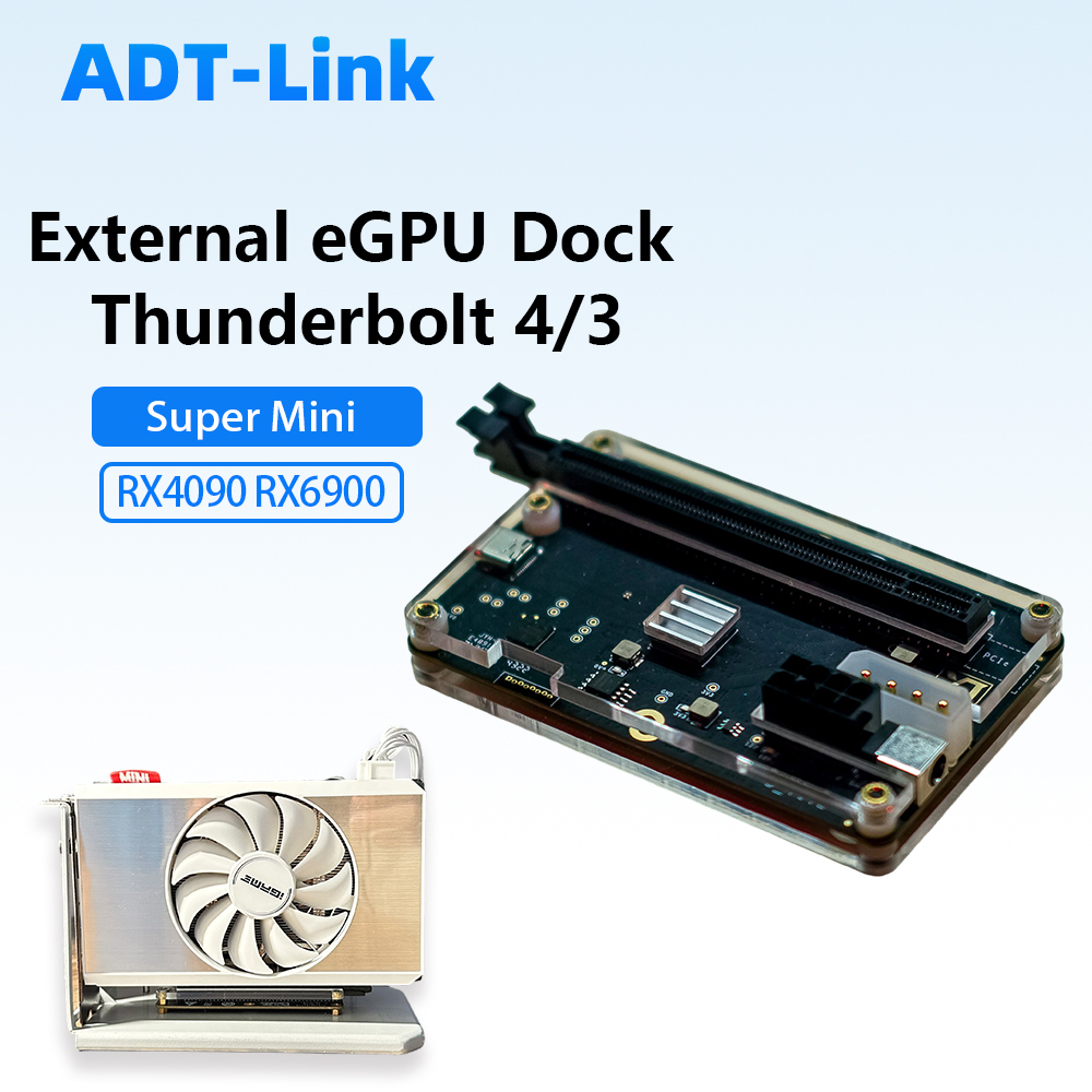 Thunderbolt 4 Egpu Dock Mini Pc - Base de Conexión Externa para GPU