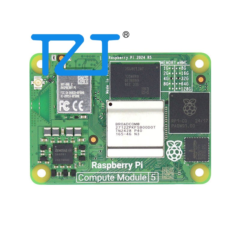 Raspberry Pi 5 8Gb Board - Módulo de Computación TZT 5 con