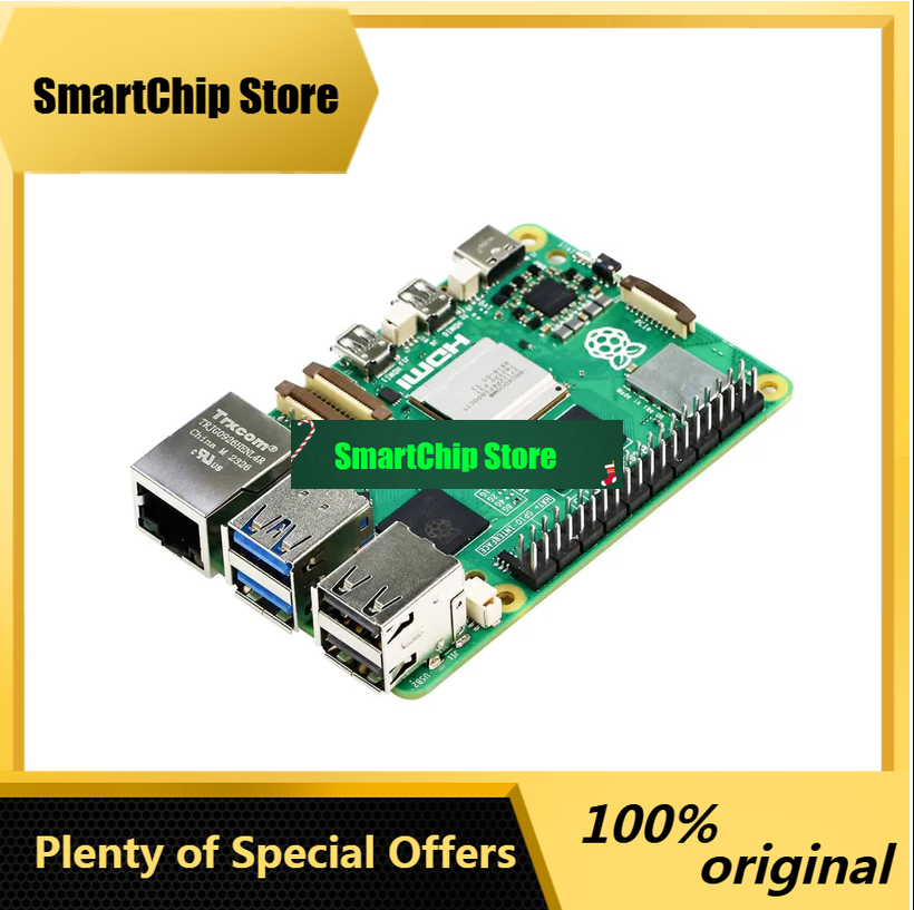 Raspberry Pi 5 8Gb Board - SmCpOfficial Raspberry Pi 5 Original, Computadora