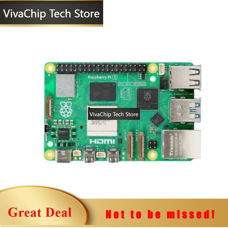 Raspberry Pi 5 8Gb Board - VivaCTRaspberry Pi 5B 4G/8GB, Placa de