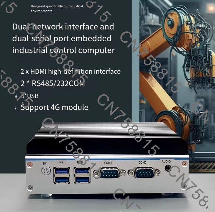 Fanless Industrial Pc Rs485 Core I7 - PC Industrial Integrado Sin Ventilador con