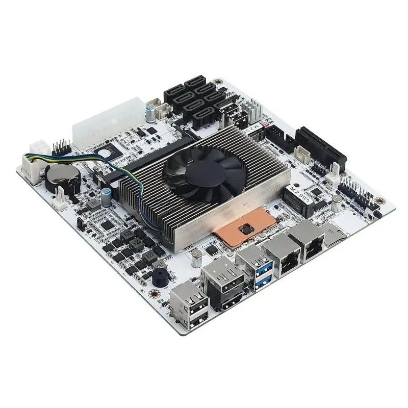 Nas Motherboard 8 Sata Mini Itx - Placa Base Mini-ITX M11 NAS Blanca