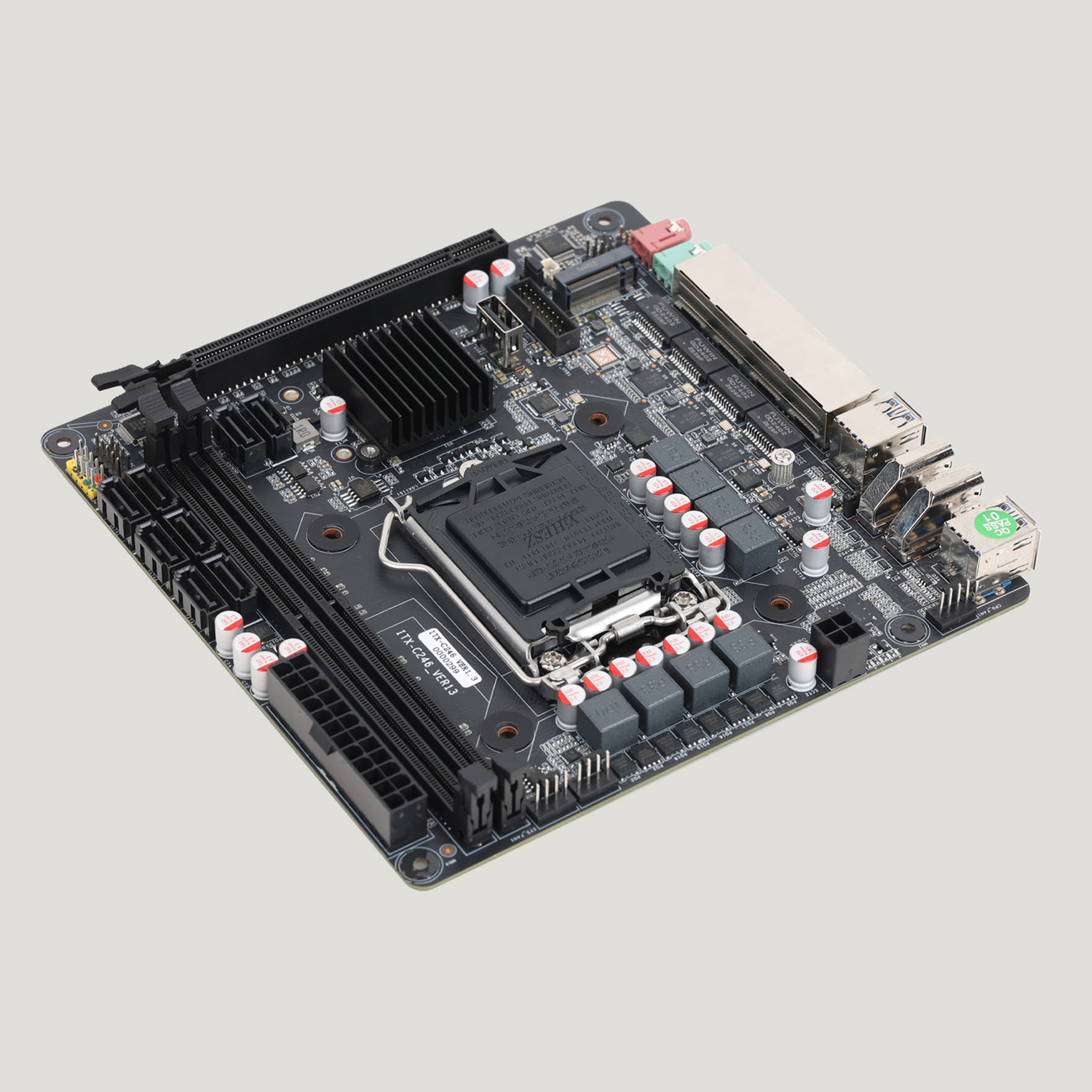 Nas Motherboard 8 Sata Mini Itx - Placa base LGA1151 C246 Vpro NAS