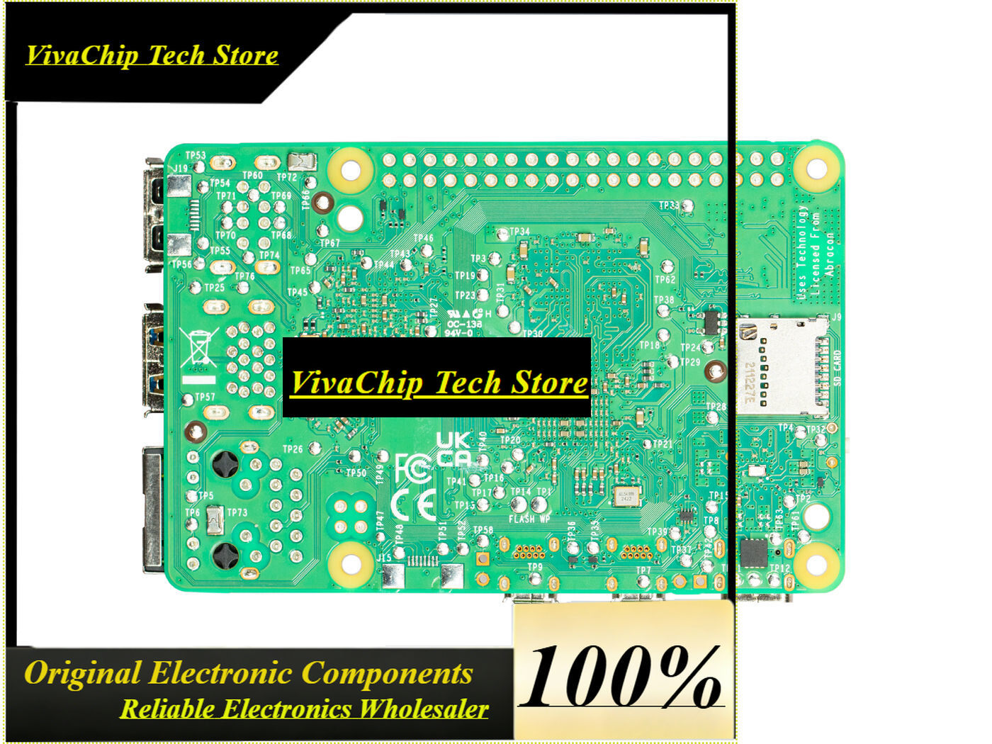 Raspberry Pi 5 8Gb Board - VivaOfficial Raspberry Pi 5 Original, Cortex-A76,