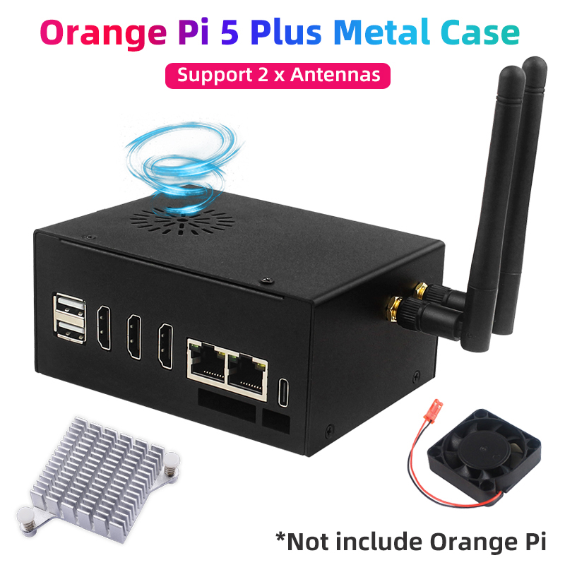 Orange Pi 5 Plus carcasa de Me - Orange Pi 5 Plus 16Gb reseña y precio