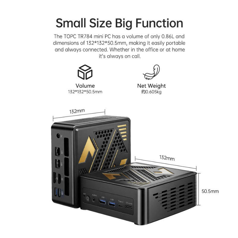 Mini PC TOPC OCuLink Ryzen 7 7 - Oculink Egpu Mini Pc reseña y precio