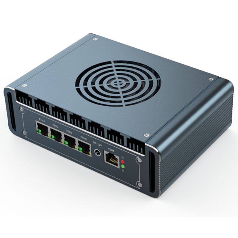 Mini PC sin ventilador Intel I - Pfsense Firewall Router 2.5G 4 I226 reseña y precio