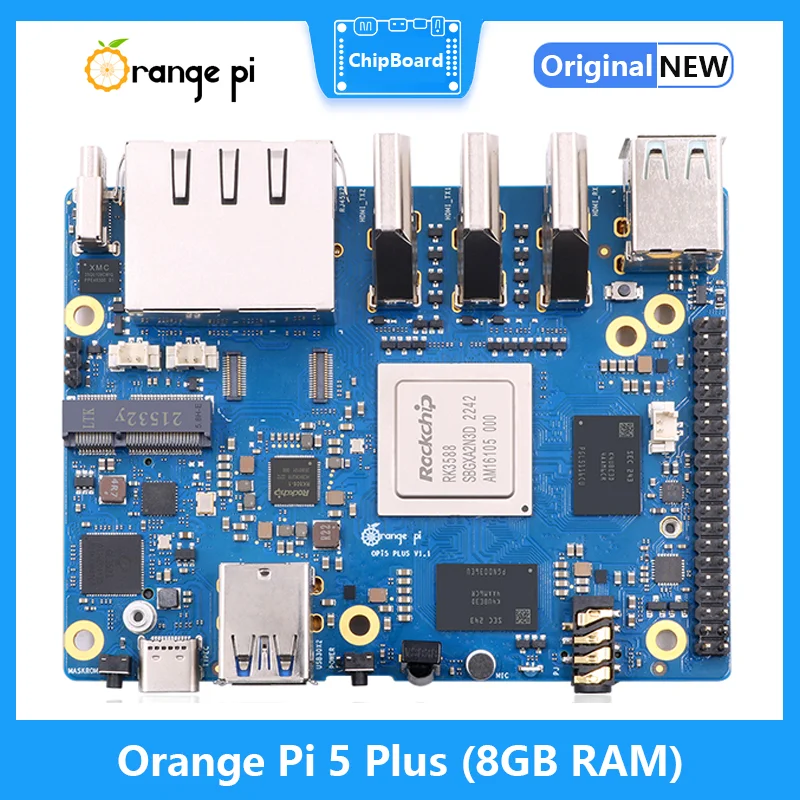 Orange Pi 5 Plus 8GB RAM RK358 - Orange Pi 5 Plus 16Gb reseña y precio
