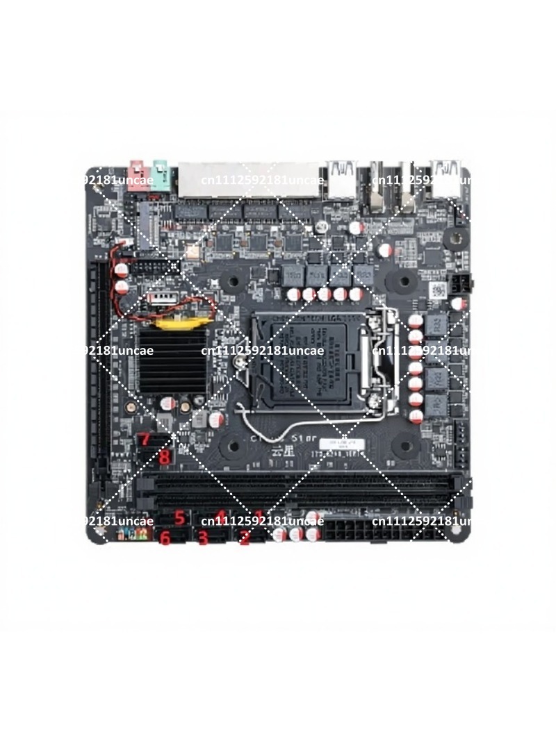 Placa Base Mini ITX para CPU d - Nas Motherboard 8 Sata Mini Itx reseña y precio
