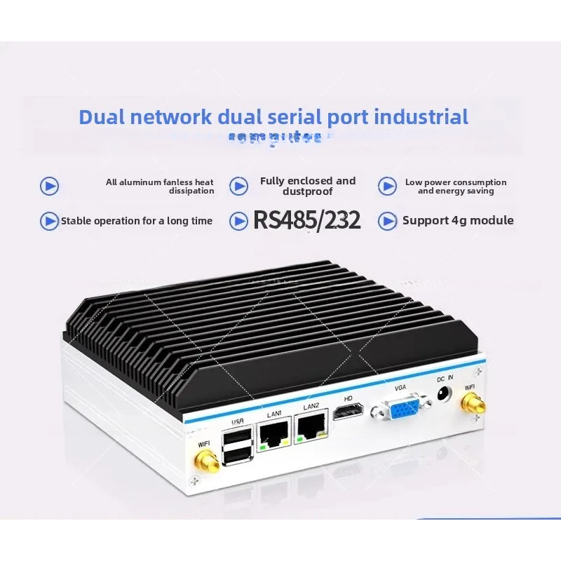 Mini PC Industrial - Quad-Core - Fanless Industrial Pc Rs485 Core I7 reseña y precio