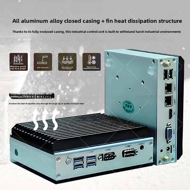 Mini PC Industrial - Quad-Core - Fanless Industrial Pc Rs485 Core I7 reseña y precio