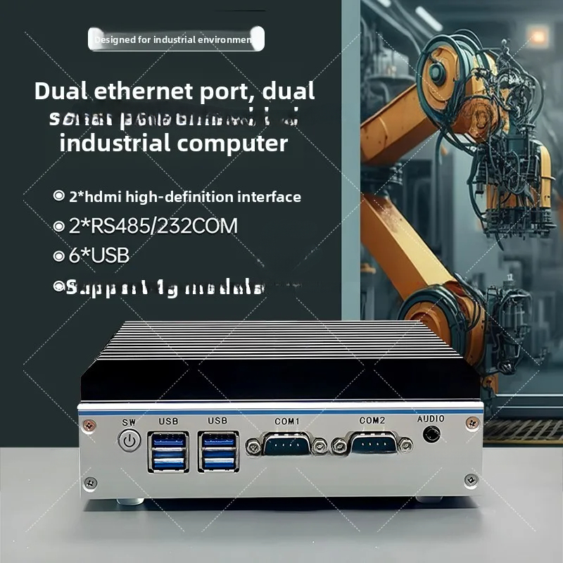 Mini PC Industrial - Quad-Core - Fanless Industrial Pc Rs485 Core I7 reseña y precio