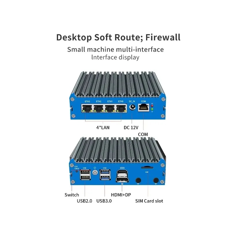 2026 Superventas N100 Router S - Pfsense Firewall Router 2.5G 4 I226 reseña y precio