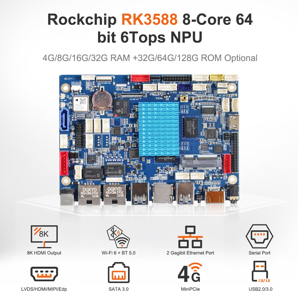 Placa de desarrollo Rockchip R - Rockchip Rk3588 Development Board reseña y precio