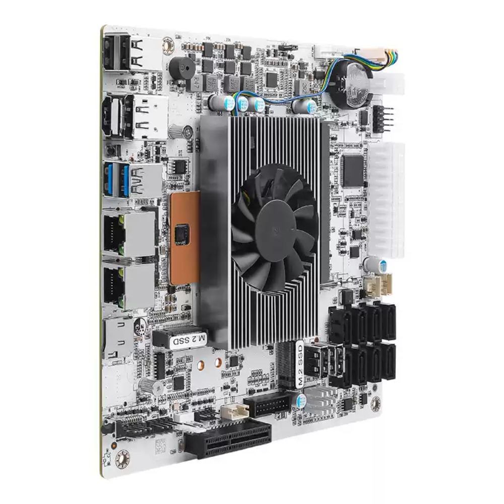 Placa base Mini-ITX blanca M11 - Nas Motherboard 8 Sata Mini Itx reseña y precio