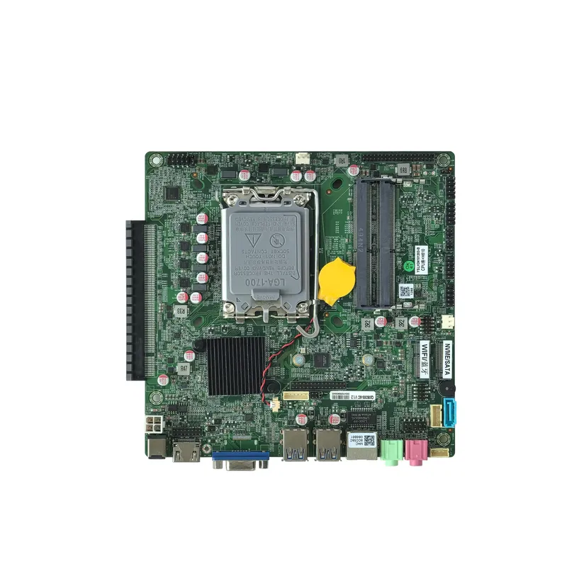 Placa base Mini ITX H610 de 12 - Lga1700 Itx Motherboard Ddr5 reseña y precio