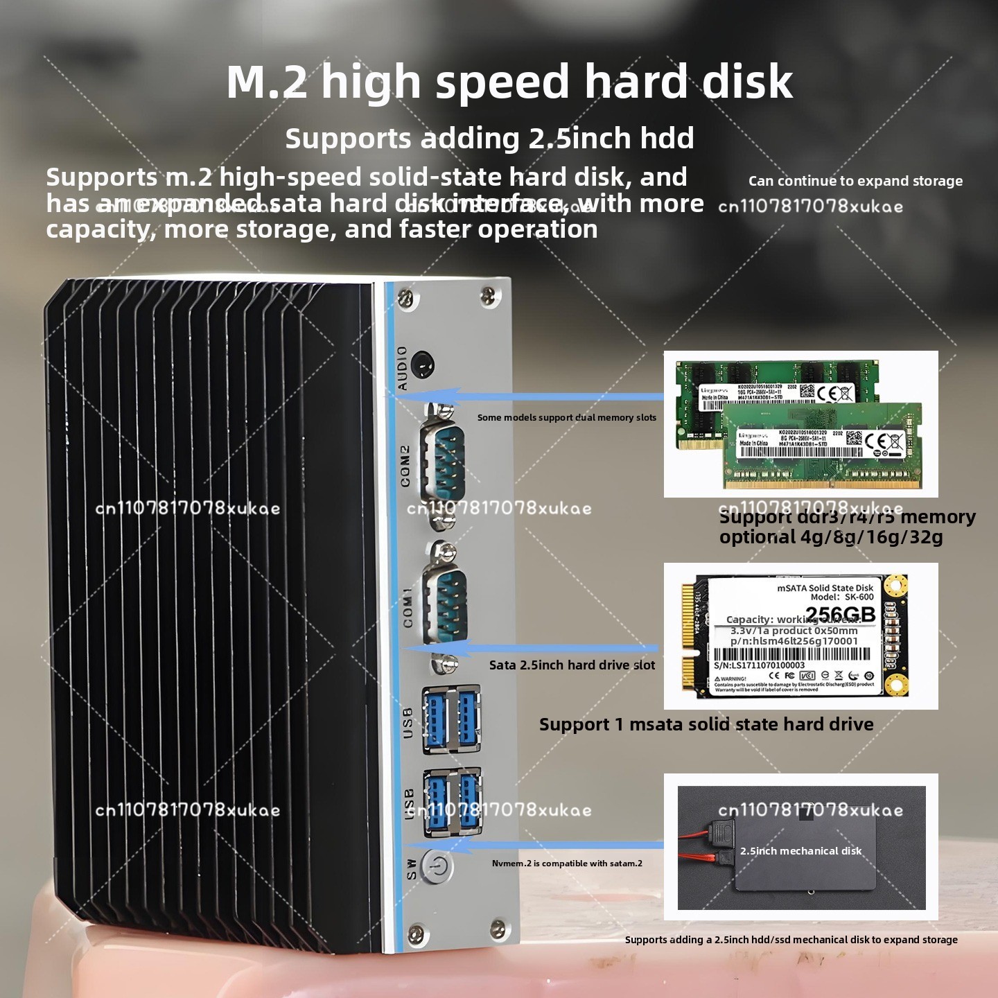Mini PC Industrial - Quad-Core - Fanless Industrial Pc Rs485 Core I7 reseña y precio