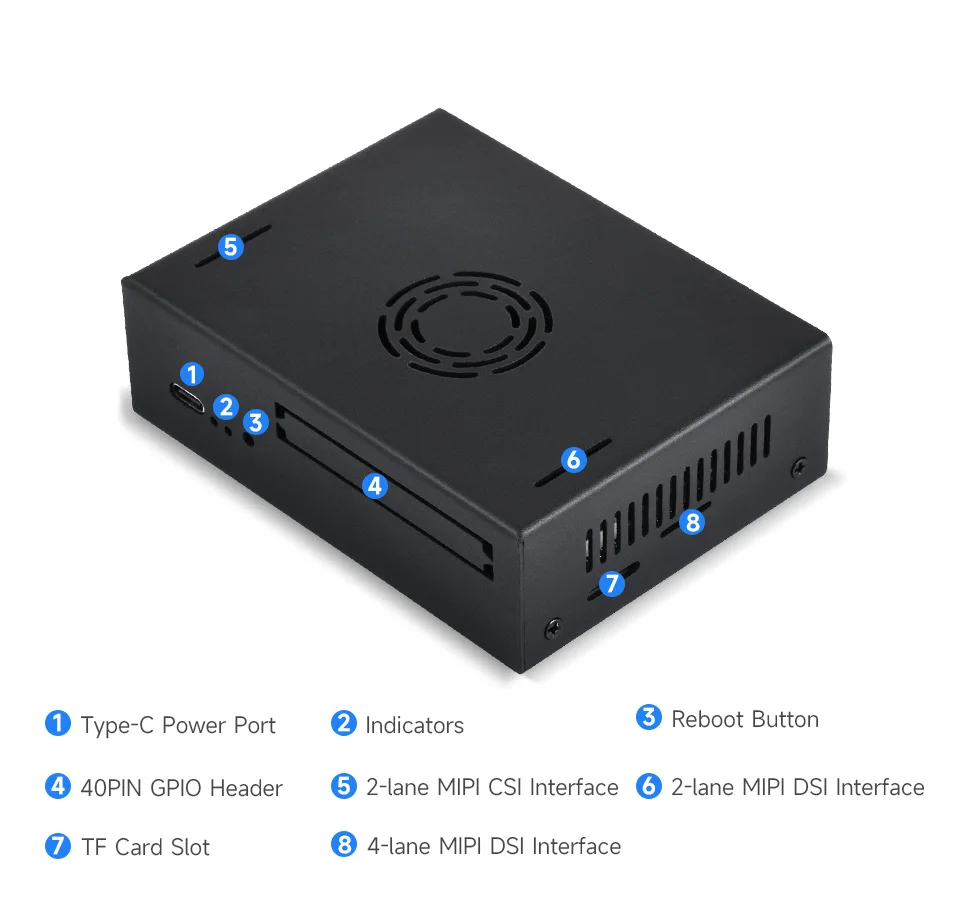 VisionFive2 8GB WiFi AI Kit, C - Raspberry Pi 5 8Gb Board reseña y precio