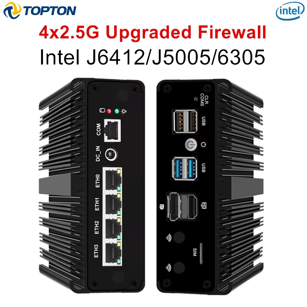 Mini PC Intel N150 con función - Pfsense Firewall Router 2.5G 4 I226 reseña y precio