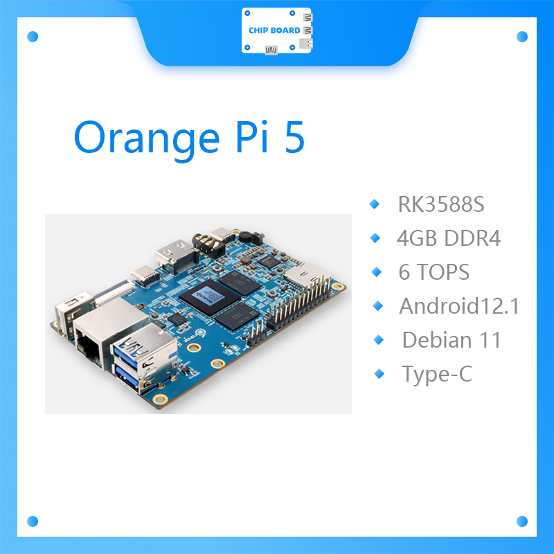 Orange Pi 5 4GB RK3588S, módul - Rockchip Rk3588 Development Board reseña y precio