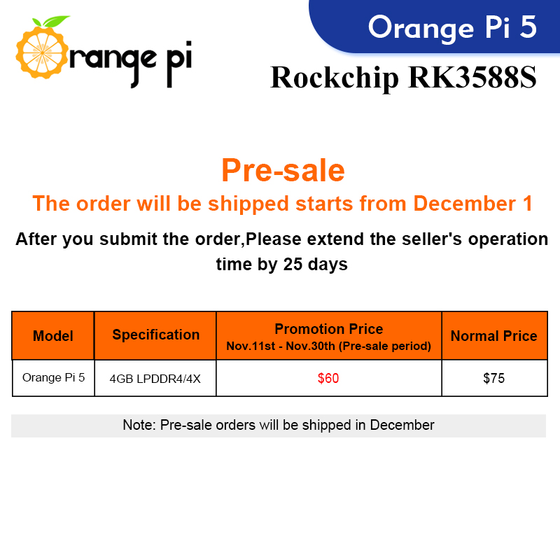 Orange Pi 5 4GB RK3588S, módul - Rockchip Rk3588 Development Board reseña y precio