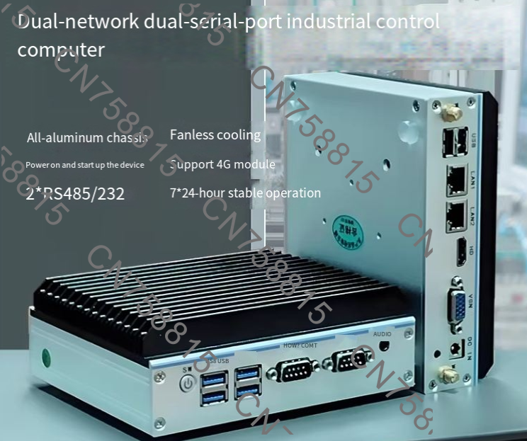 PC Industrial Integrado Sin Ve - Fanless Industrial Pc Rs485 Core I7 reseña y precio