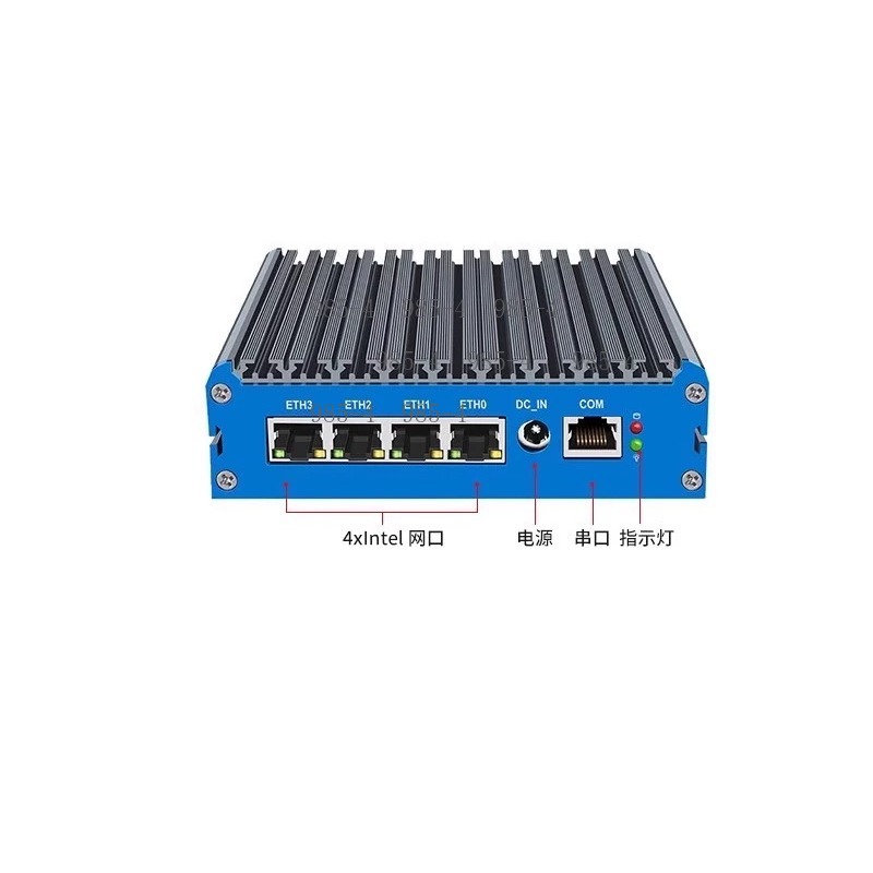 Mini PC Router G48S N100 con D - Pfsense Firewall Router 2.5G 4 I226 reseña y precio