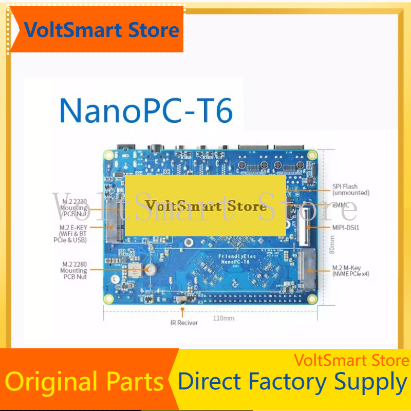 Placa de Desarrollo VoltSNanop - Rockchip Rk3588 Development Board reseña y precio