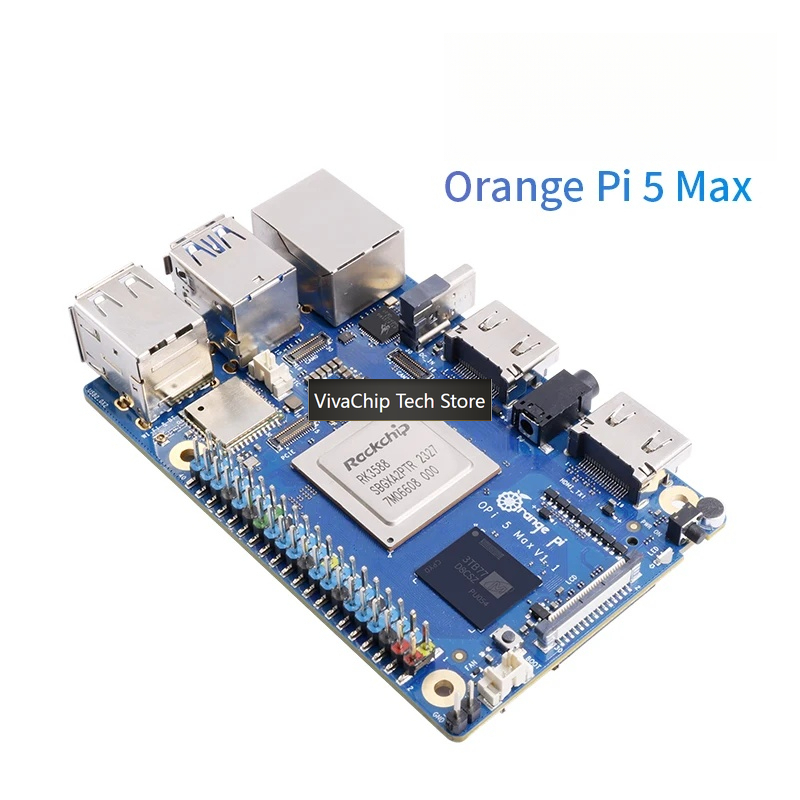 VivaChip TechOrange Pi 5 Max,  - Rockchip Rk3588 Development Board reseña y precio