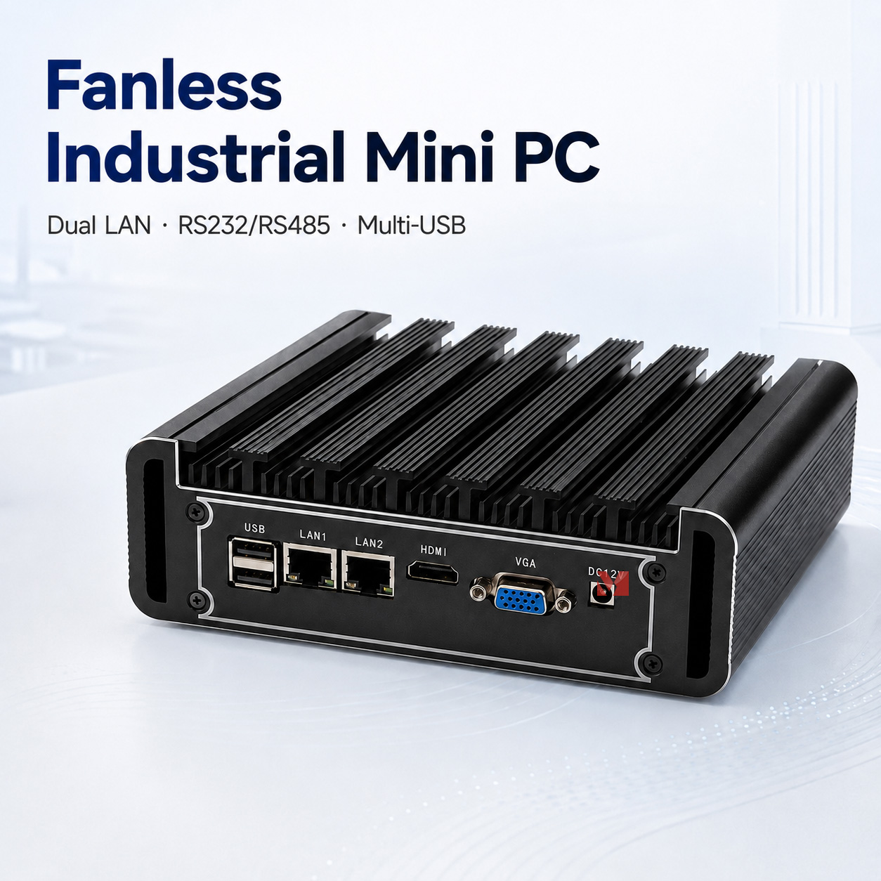 Mini PC Industrial Sin Ventila - Fanless Industrial Pc Rs485 Core I7 reseña y precio